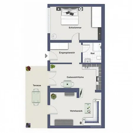 Appartamento Birkenweg 11 Souterrain 02